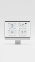 Tableau de bord agent professionnel sur bureau Webdaniel